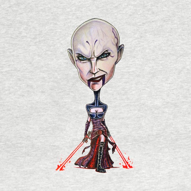 Chibi Ventress by tabslabred